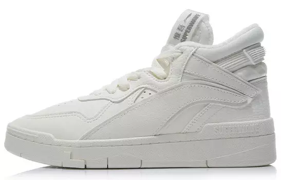 Кроссовки Lining Wave Skateboarding Mid-top AGCR234-4, белый