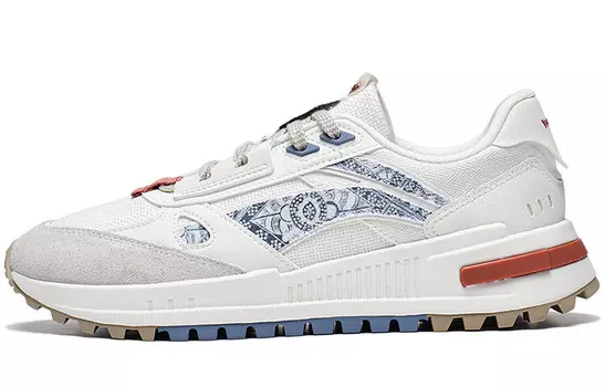 Кроссовки LINING Wind Rider 2.0 Lifestyle Shoes Men Low-top Beige/White, цвет Off White