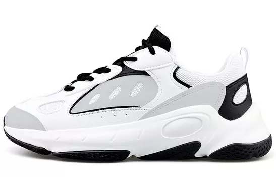 Кроссовки LINING Wing Wind Lifestyle Shoes Women's Low-top Black/white/gray, белый