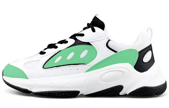 Кроссовки LINING Wing Wind Lifestyle Shoes Women's Low-top White/Black/Green, белый