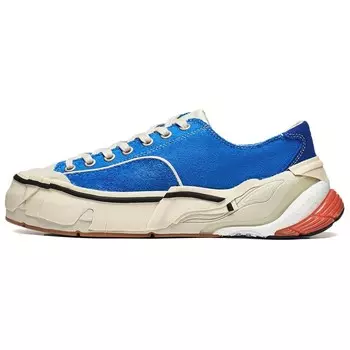 Кроссовки LiNing Wuji Skateboarding Shoes Women's Low-top Blue, синий