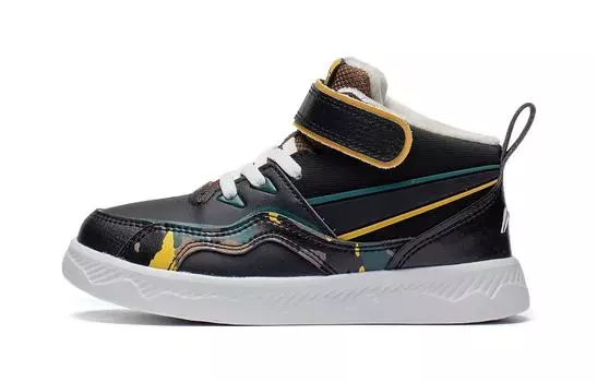 Кроссовки LINING YOUNG 937 Kids Lifestyle Shoes PS Mid-top Black