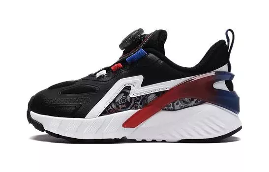 Кроссовки LINING YOUNG FLASH SHADOW Kids Lifestyle Shoes PS Low-top Black/white