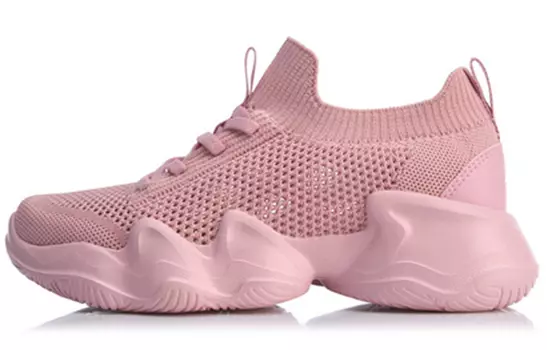 Кроссовки LINING YOUNG Kids Lifestyle Shoes GS Low-top Pink