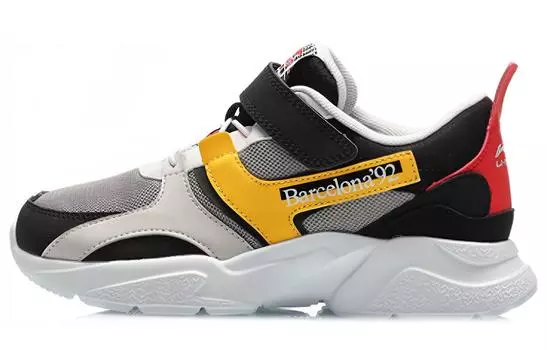 Кроссовки LINING YOUNG Kids Lifestyle Shoes GS Low-top Black/Yellow/Red