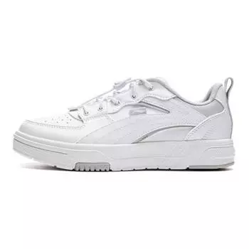 Кроссовки LINING YOUNG Kids Lifestyle Shoes GS Low-top White/Gray, белый/серый