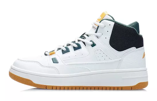 Кроссовки LINING YOUNG Kids Lifestyle Shoes GS Mid-top Off-white / Estate Green
