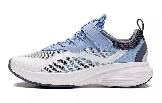 Кроссовки LINING YOUNG Kids Lifestyle Shoes GS Low-top Light Frost Blue/neo Aurora Blue