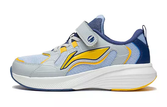 Кроссовки LINING YOUNG Kids Lifestyle Shoes GS Low-top Snow Blue / Microcrystalline Gray / Fresh Fruit Yellow
