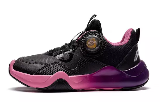 Кроссовки LINING YOUNG Kids Lifestyle Shoes GS Low-top Black/Pink