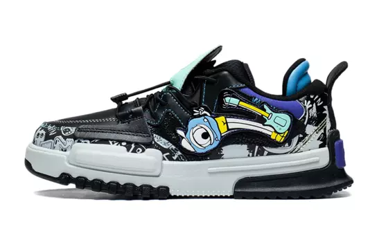 Кроссовки LINING YOUNG Kids Lifestyle Shoes GS Low-top Black