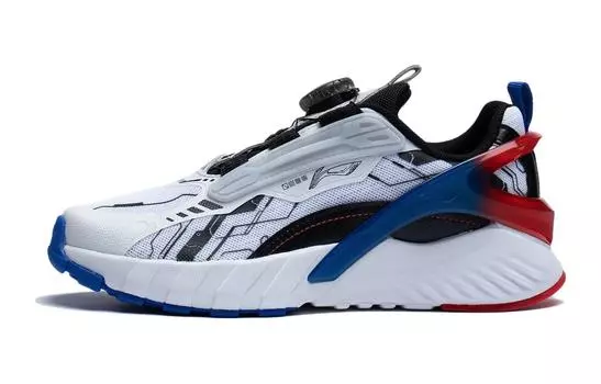 Кроссовки LINING YOUNG Kids Lifestyle Shoes GS Low-top White/Black/Blue/Red