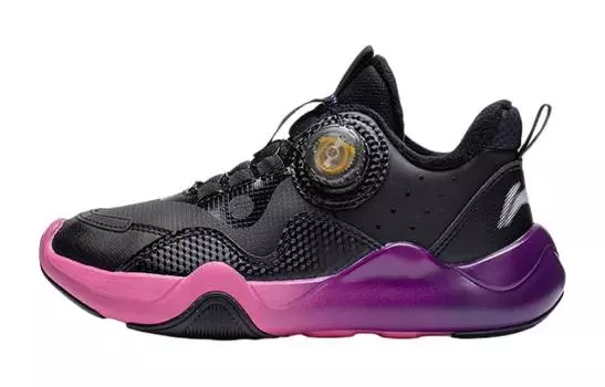 Кроссовки LINING YOUNG Kids Lifestyle Shoes GS Low-top Black/purple