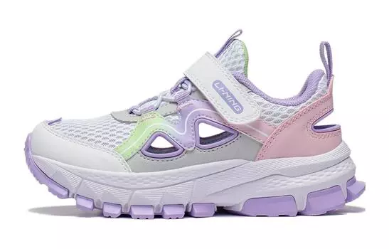 Кроссовки LINING YOUNG Kids Lifestyle Shoes GS Low-top White/purple