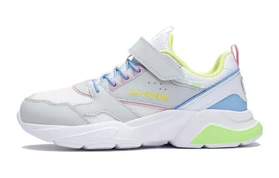 Кроссовки LINING YOUNG Kids Lifestyle Shoes GS Low-top White, белый
