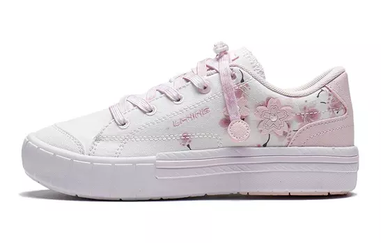 Кроссовки LINING YOUNG Kids Lifestyle Shoes GS Low-top Standard White/primrose Powder