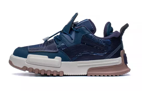Кроссовки LINING YOUNG Kids Lifestyle Shoes GS Low-top Sailor Blue/Dark Ocean Blue Camo