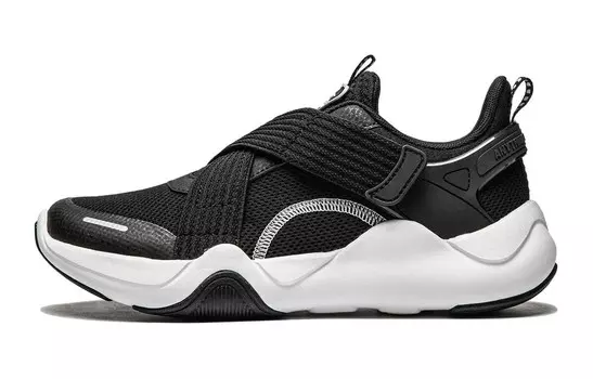 Кроссовки LINING YOUNG Kids Lifestyle Shoes GS Low-top Black, черный