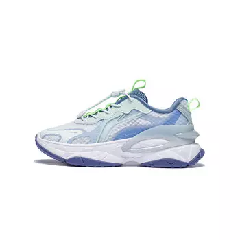 Кроссовки LINING YOUNG Kids Lifestyle Shoes GS Low-top Blue, голубой