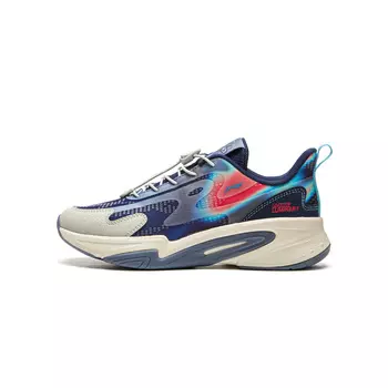 Кроссовки LINING YOUNG Kids Lifestyle Shoes Kids Low-top Deep Navy Blue / Sichuan Lime