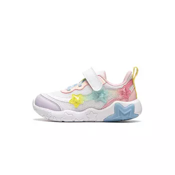 Кроссовки LINING YOUNG Kids Lifestyle Shoes Kids Low-top Standard White/Light Mauve/Peach Blossom Pink, розовый