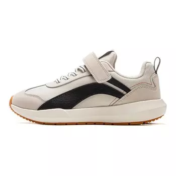 Кроссовки LINING YOUNG Kids Lifestyle Shoes Kids Low-top Mother-of-Pearl Gray / Silver Fir Gray / Black, черный