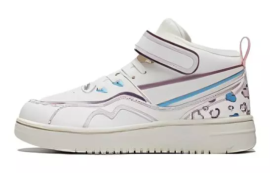 Кроссовки LINING YOUNG Kids Lifestyle Shoes Kids Mid-top Pink And Beige