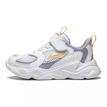 Кроссовки LINING YOUNG Kids Lifestyle Shoes Kids Low-top White/purple, фиолетовый