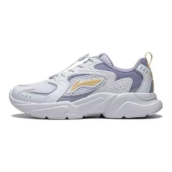 Кроссовки LINING YOUNG Kids Lifestyle Shoes Kids Low-top White/purple, фиолетовый