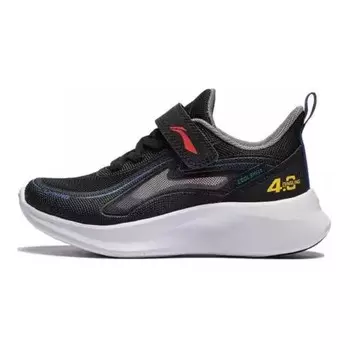 Кроссовки LINING YOUNG Kids Lifestyle Shoes PS Low-top Black, черный