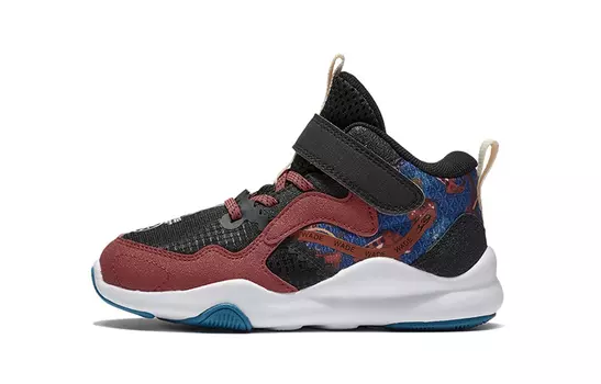 Кроссовки LINING YOUNG Kids Lifestyle Shoes PS Mid-top Black/red