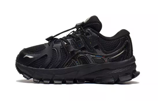 Кроссовки LINING YOUNG Kids Lifestyle Shoes PS Low-top Black