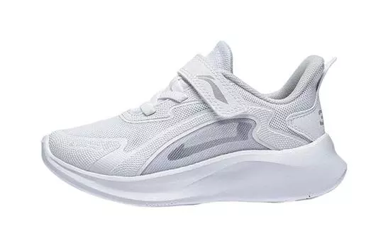 Кроссовки LINING YOUNG Kids Lifestyle Shoes PS Low-top White/Silver