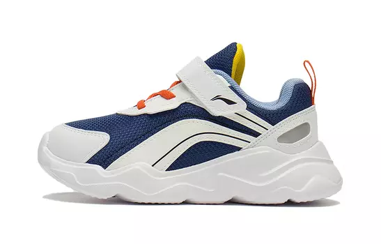 Кроссовки LINING YOUNG Kids Lifestyle Shoes PS Low-top Navy Blue/standard White
