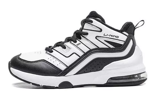 Кроссовки LINING YOUNG Sports Life Collection Kids Lifestyle Shoes GS High-top Black/White, черный