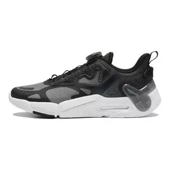Кроссовки LINING YOUNG Sports Life Collection Kids Lifestyle Shoes GS Low-top Black/shadow Gray, черный