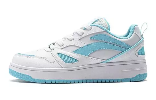 Кроссовки LINING YOUNG Sports Life Collection Kids Lifestyle Shoes GS Low-top White, голубой