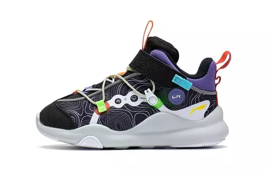 Кроссовки LINING YOUNG Sports Life Collection Kids Lifestyle Shoes Kids Low-top Black/Purple