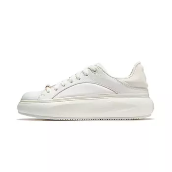 Кроссовки LiNing Yun You C4D Skateboarding Shoes Men Low-top Milky White, слоновая кость