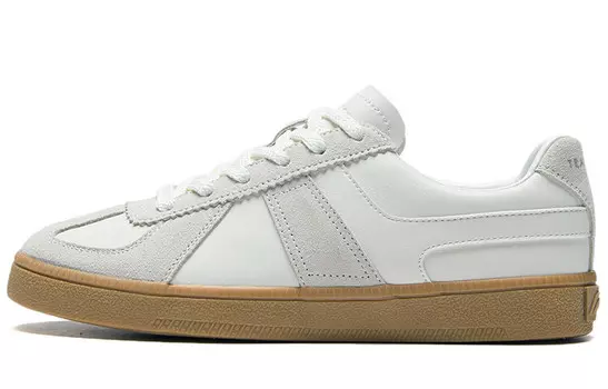 Кроссовки LINING Yunchuan Skateboarding Shoes Men Low-top Mist White, белый