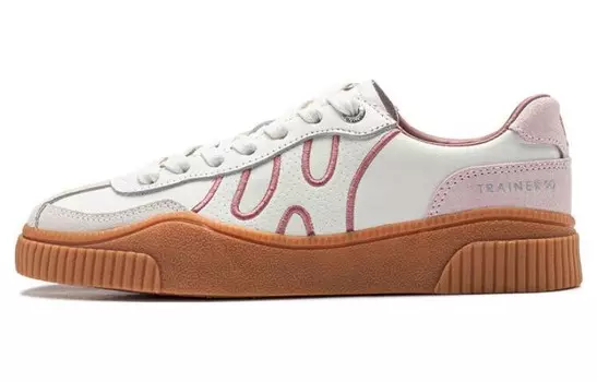 Кроссовки LINING Yunchuan Skateboarding Shoes Women's Low-top, белый