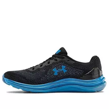 Кроссовки liquify black/blue Under Armour, черный