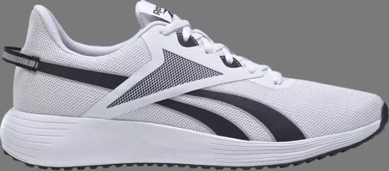 Кроссовки lite plus 3 'white pure grey' Reebok, белый