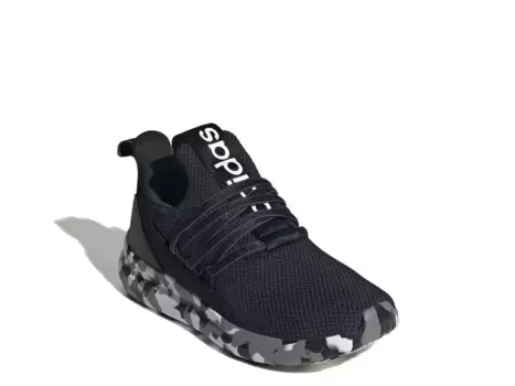 Кроссовки Lite Racer Adapt 7.0 Slip-On Sneaker Adidas, черно-белый