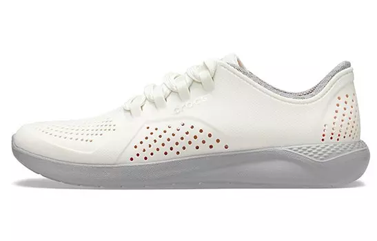 Кроссовки LiteRide Running Unisex Low-top White/Grey Crocs