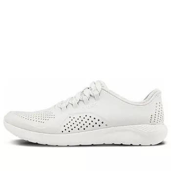 Кроссовки literide shoes 'triple whtie' Crocs, белый