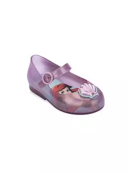 Кроссовки Little Girl's Mini Sweet Love Little Mermaid Mini Melissa, фиолетовый