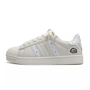 Кроссовки Little Red Man Skateboarding Shoes Women's Low-top White, белый