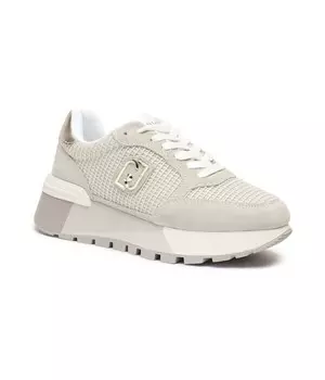 Кроссовки Liu Jo Amazing 25 с элементами кожи, бежевый