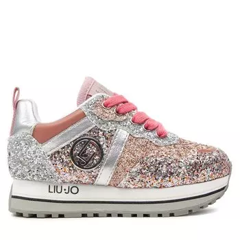 Кроссовки Liu Jo Maxi Wonder 709 4A4305 TX007 Multicolor 00373, цветной/серебристый